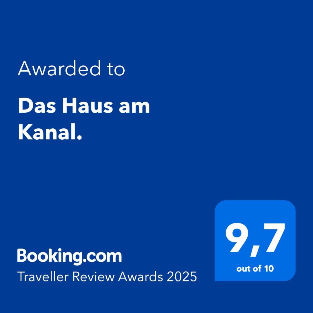 Das Haus Am Kanal. Lübeck Kültér fotó